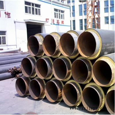 江鸿管道 高密度聚乙烯保温钢管 保温性能更好 导热系数高 实体厂家生产量大优惠