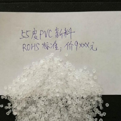 PVC新料 PVC新料原料透明聚氯乙烯新料，特软透明PVC原料，亚光弹性体PVC新料，热水袋专用PVC原料图2