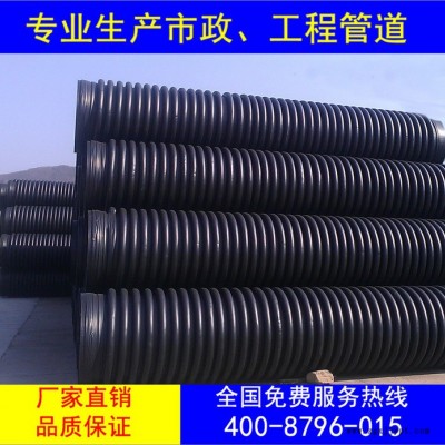 高密度聚乙烯缠绕增强管厂家 增强缠绕克拉管规格齐全图2
