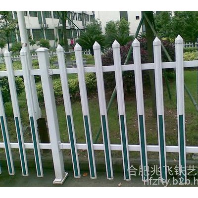 供应合肥兆飞铁艺有限公司PVC护栏PVC护栏图2