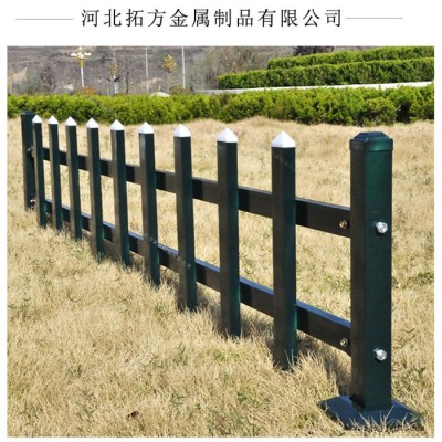 拓方 PVC围栏PVC栏杆 塑钢围栏绿化带栏杆现货供应，使用寿命长，不褪色 PVC护栏图3