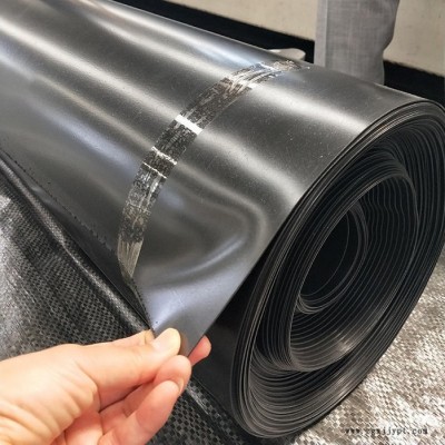 北镇氧化塘黑色塑料膜 HDPE土工膜 高密度聚乙烯土工膜图3