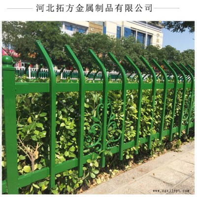 拓方 PVC围栏pvc护栏 塑钢围栏绿化带栏杆现货供应，使用寿命长，不褪色 PVC护栏图2