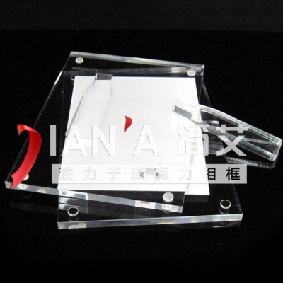 JA101C 压克力亚克力ACRYLIC PMMA磁铁相框相架礼品赠品加工定做图2