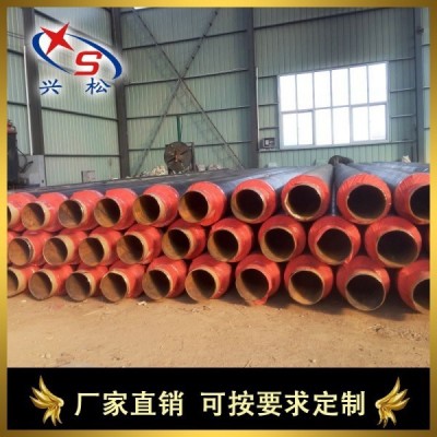 莱州市兴松133*4聚乙烯保温管 高密度聚乙烯外护保温管 塑套钢保温管图2