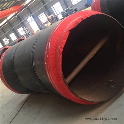 沧州江鸿 聚氨酯保温无缝钢管 黑夹克聚氨酯保温管 预制聚氨酯保温钢管 高密度聚乙烯保温管 聚乙烯外护保温管图8
