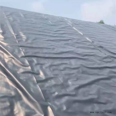 垃圾掩埋场用土工膜 生产批发 物美价廉 高密度聚乙烯土工膜 蓄水池防渗膜图2