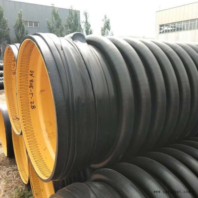克拉管 市政排水B型管 高密度聚乙烯克拉管 HDPE高密度聚乙烯缠绕管图3