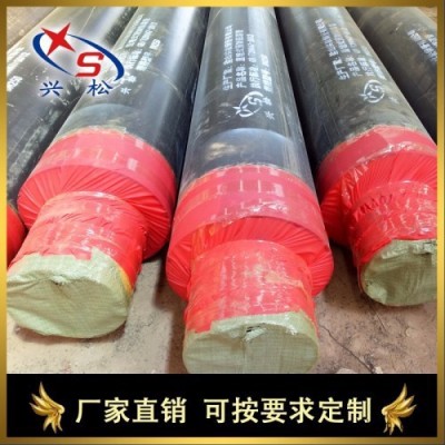生产菏泽聚氨酯保温管道厂家   高密度聚乙烯聚氨酯保温管图3