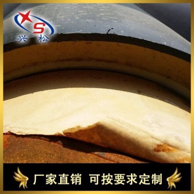 兴松品牌聚氨酯保温高密度聚乙烯外护预制直埋保温管图2
