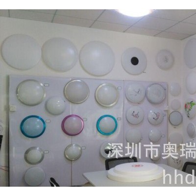PMMA吸顶灯罩直销 PC吹塑灯罩  PC吸顶灯罩  PC扩散板图1