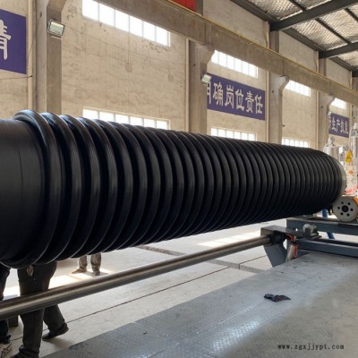 天津克拉管 市政排水B型管 高密度聚乙烯克拉管 HDPE高密度聚乙烯缠绕管图5