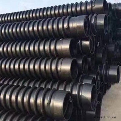 天津克拉管 市政排水B型管 高密度聚乙烯克拉管 HDPE高密度聚乙烯缠绕管图4