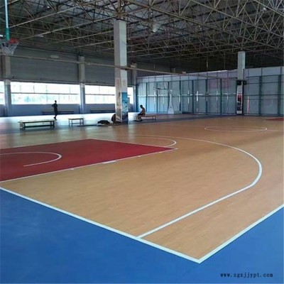 保定 PVC地胶篮球场 PVC羽毛球场地胶 更划算图2
