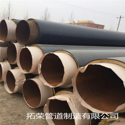 聚氨酯保温管 聚氨酯直埋式保温管价格 高密度聚乙烯保温管厂家 拓荣制造图3