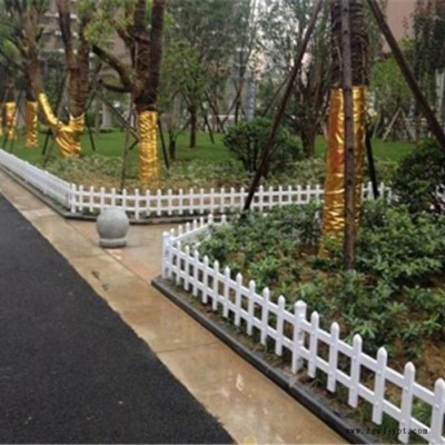 pvc草坪护栏PVC塑钢草坪护栏PVC锌钢草坪护栏图6