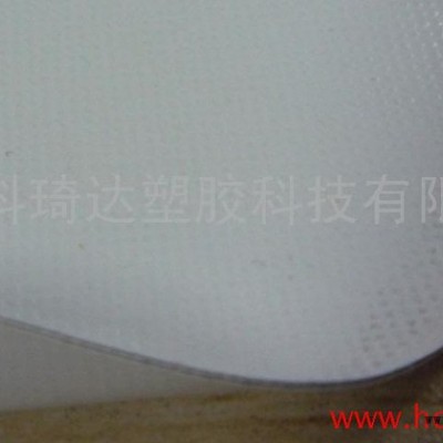 宁波科琦达塑胶供应KQD-A-159遮光用PVC夹网布涂层布遮光布PVC窗帘布图1