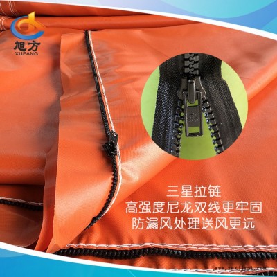 免费打样特惠1500MM旭方1200MM隧道通风袋PVC地铁工程风袋** PVC通风布图3