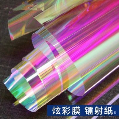 泰尼新材料BOPP镭射膜防伪膜   PVC  PET图2