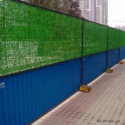 安全防护通道  工地彩钢围挡PVC围挡工程围挡 凯汇 工地打围图3