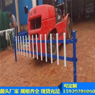 草坪护栏 雄沃小区pvc草坪护栏厂家 塑钢pvc草坪护栏价格图7