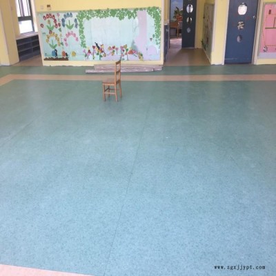 广欧-塑胶地板 超防水防滑静宝PVC地板商用环保静音卷材地胶板图2