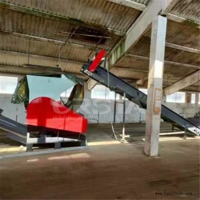 固废化工桶HDPE清洗线，化工桶HDPE废料垃圾处置清洗造粒线图2