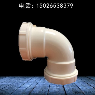 HDPE电熔连接排水管 hdpe三层复合静音管 源头厂家 旌惠