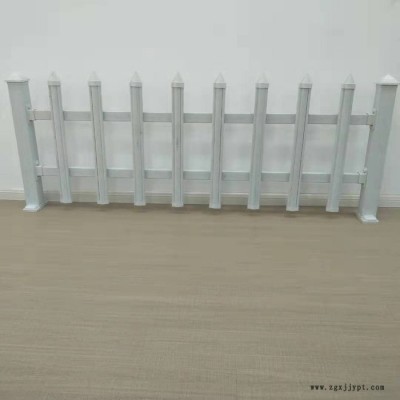 PVC护栏栅栏别墅庭院护栏 锌钢护栏大型篱笆栏杆 围墙绿化栏杆图2