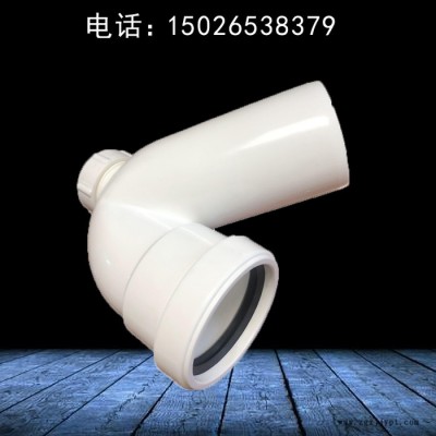 HDPE压盖承插排水管 HDPE预埋件 型号齐全 旌惠图1