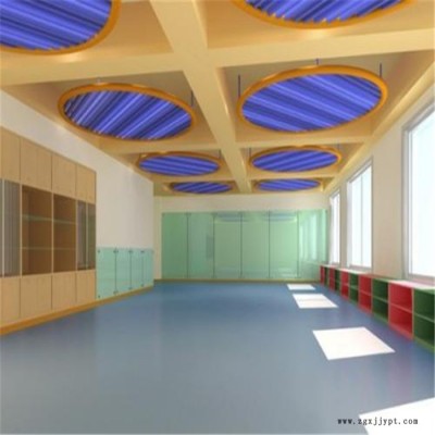 衡水 PVC地板 幼儿园场地地胶 室内篮球场地板图4