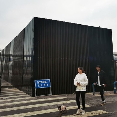 PVC围挡基坑围挡临时围挡雷隆厂家生产图5