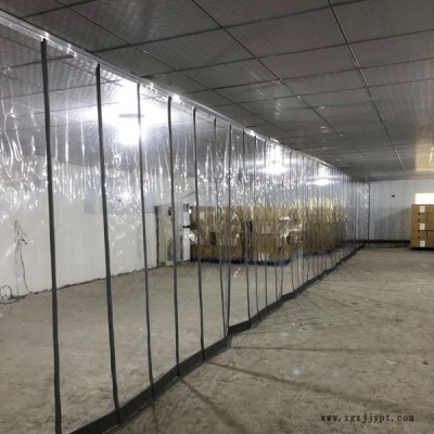 兴德门业磁性自吸超透明PVC软门帘图3