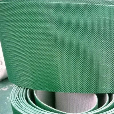 厂家供应 绿色PVC输送带,PVC输送工业皮带,流水线传送带,防滑纹 PVC,PU输送带,可来图定制生产图3