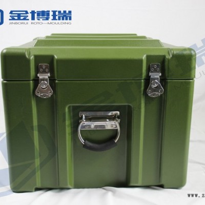野战五金工具指挥箱战备物资器材箱绿色高强度LLDPE滚塑箱