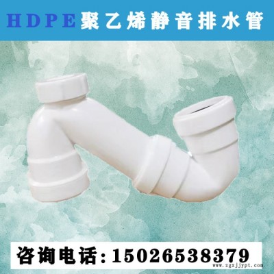 HDPE静音排水管 HDPE压盖承插排水管 量大价优 旌惠图2