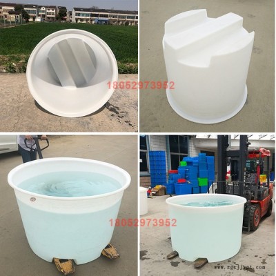 恒尊 牛筋桶 1000L叉车桶液压车搬运桶牛筋塑料大白桶全新LLDPE塑料圆通发酵酿酒塑料大桶敞口超大圆桶厂里直发塑料桶图8