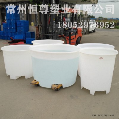 恒尊 牛筋桶 1000L叉车桶液压车搬运桶牛筋塑料大白桶全新LLDPE塑料圆通发酵酿酒塑料大桶敞口超大圆桶厂里直发塑料桶图6