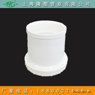 HDPE压盖式柔性承插排水管 hdpe同层排水预埋件 配件种类齐全 和财图3
