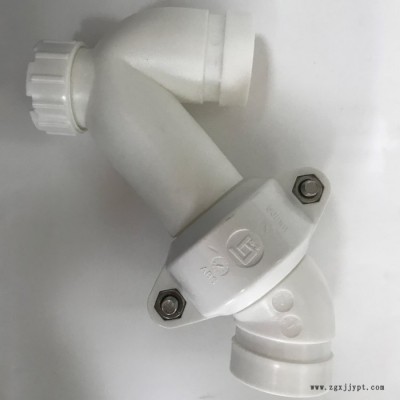 沟槽hdpe静音排水管沟槽hdpeS弯沟槽hdpe顺水三通沟槽hdpe异径斜三通沟槽式伸缩节沟槽立检口ABS压环管卡吊卡图2