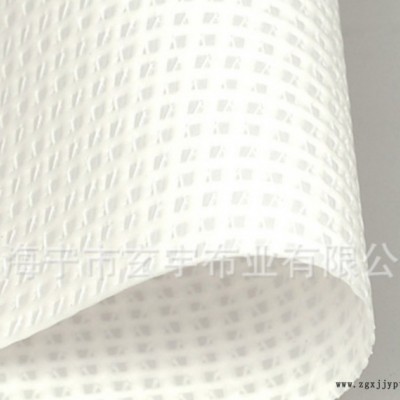 浙江玄宇工厂生产PVC塑胶网格布 浸塑网眼布 防风防尘防晒网格布 PVC网格布图3