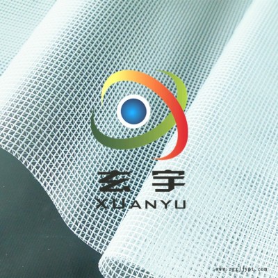 浙江玄宇工厂生产PVC塑胶网格布 浸塑网眼布 防风防尘防晒网格布 PVC网格布图8