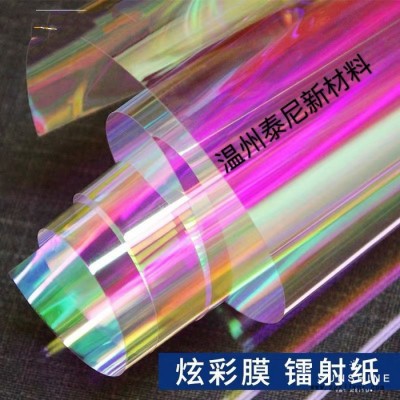 泰尼新材料BOPP镭射膜 PVC   PET镭射膜现货图3
