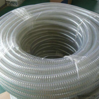 【神方】 批发  钢丝管 pvc透明钢丝水泵管 耐酸碱软管 油管 排污管图4