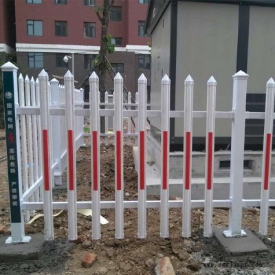 促销pvc围栏  塑钢变压器护栏  变压器护栏图3