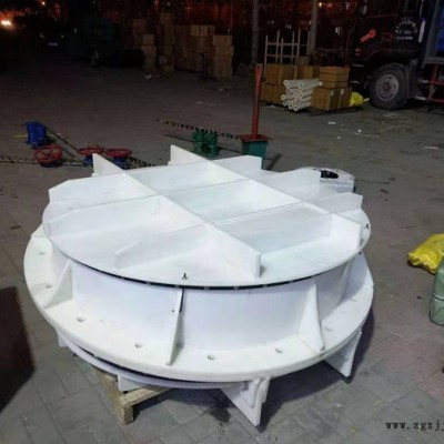 富强水利复合材料拍门  圆形HDPE拍门现货批发图5