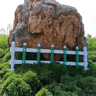 金盈 PVC草坪护栏 **绿化带栅栏 花坛围墙PVC塑钢围栏栅栏