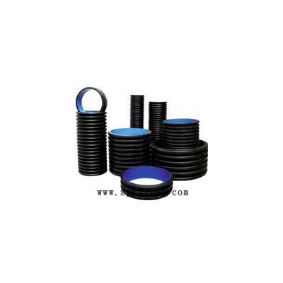 HDPE钢带增强波纹管    HDPE钢带增强波纹管   热浸塑钢管图1