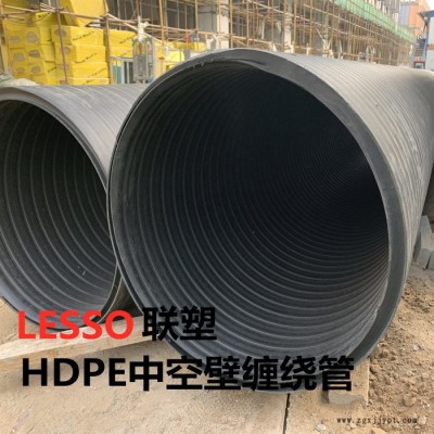 HDPE缠绕结构壁管A型、联塑双壁缠绕管、联塑PP塑料检查井、HDPE井筒图2