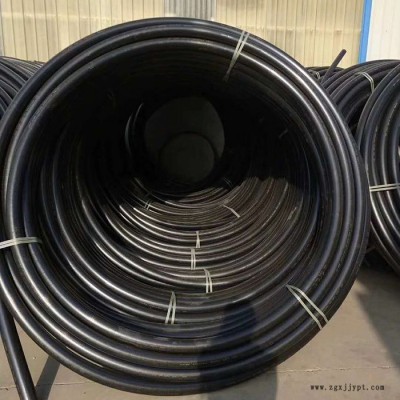 hdpe管90管道pe穿线管110定做黑色hdpe排水管材pe线管图2